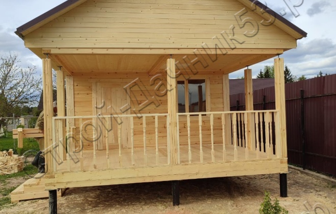 4 Брусовая баня Б-37, 4.5х10м, 45М², Московская область, Солнечногорский район, деревня Соколово (4)